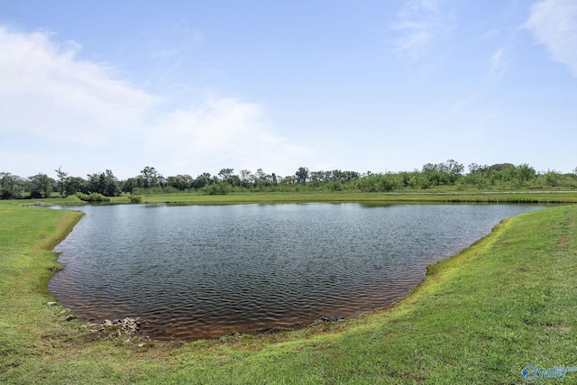 property view of water