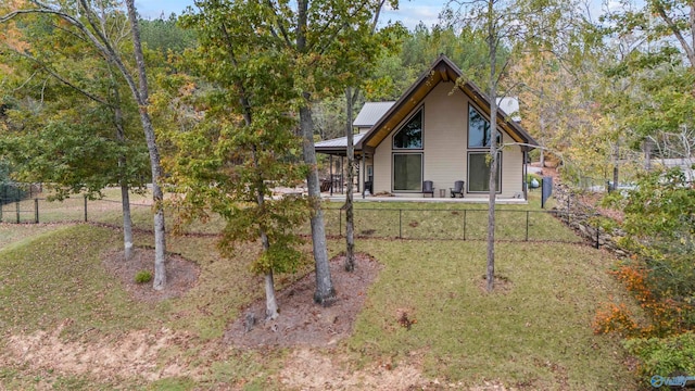 view of rear view of house