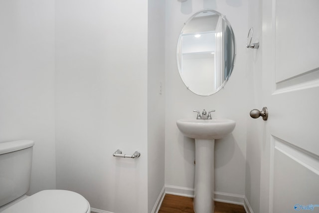 bathroom with toilet