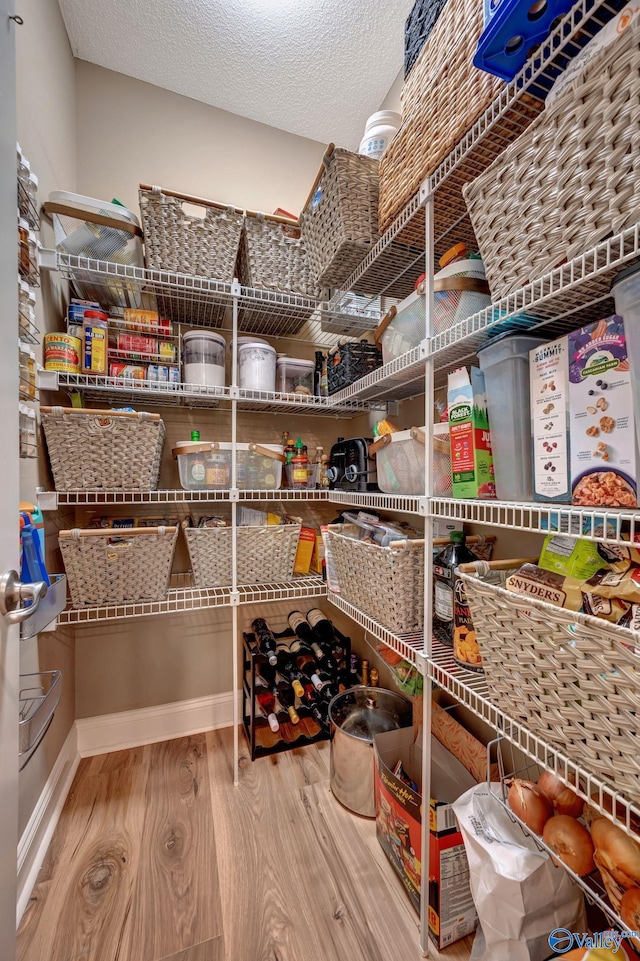 view of pantry
