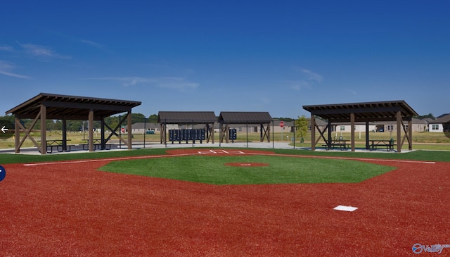 view of property's community featuring a gazebo