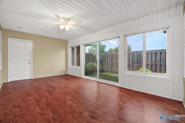 164 Moore Farm Cir NW, Huntsville, AL 35806 - unfurnished sunroom with wood finished floors
