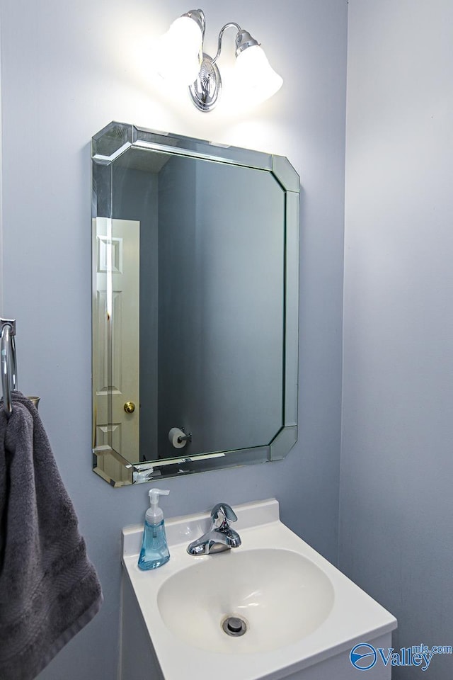 bathroom with a sink