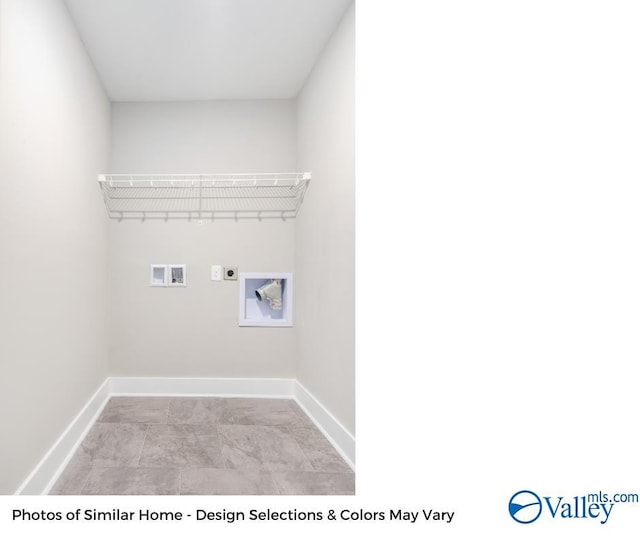 1112 Hine St, Athens, AL 35611 - laundry area with hookup for a washing machine and electric dryer hookup