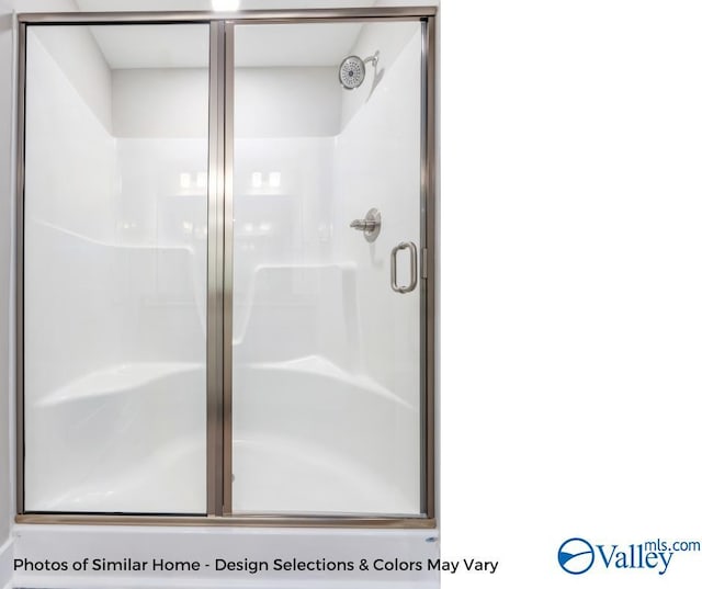 1112 Hine St, Athens, AL 35611 - bathroom with a shower with shower door