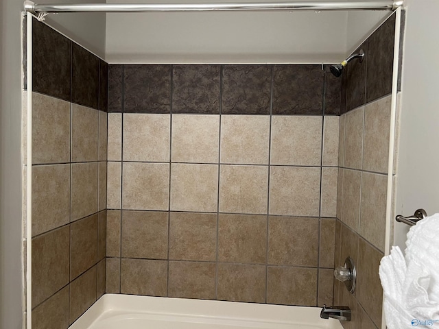 full bath featuring shower / bathing tub combination