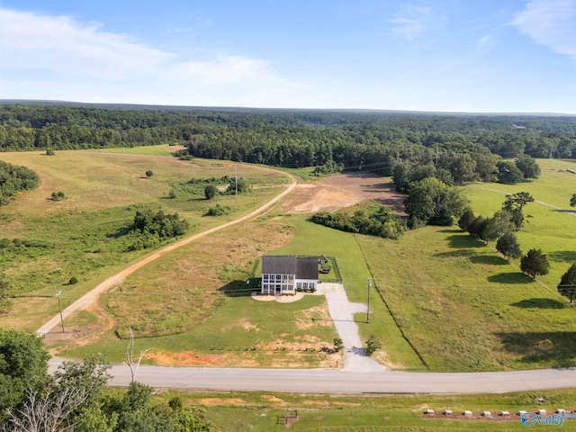 254 Whitlow Rd, Decatur, AL 35603 - view of rural area with a heavily wooded area