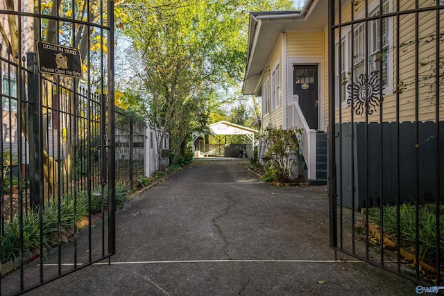 view of gate