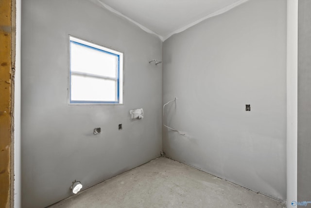 view of laundry room