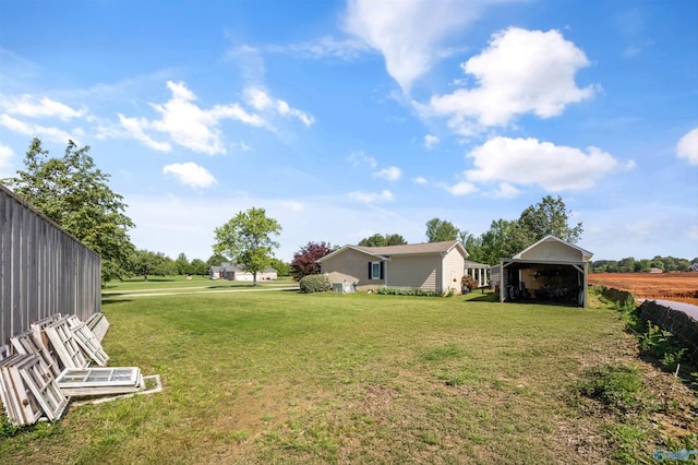 199 Ford Chapel Dr, Harvest, AL 35749 - view of yard featuring a detached carport