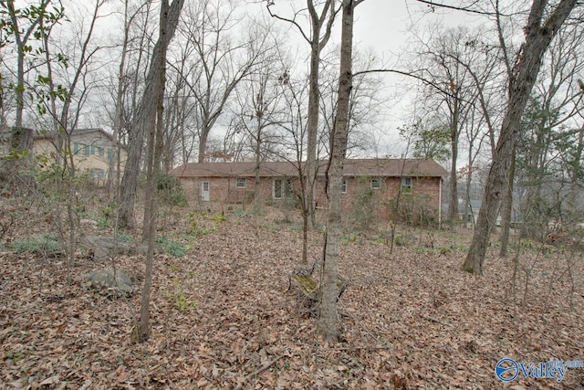 view of ranch-style house