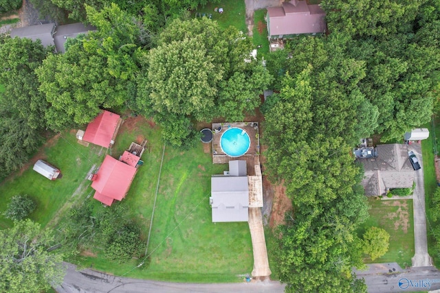 drone / aerial view