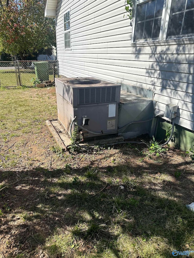 exterior details featuring central air condition unit