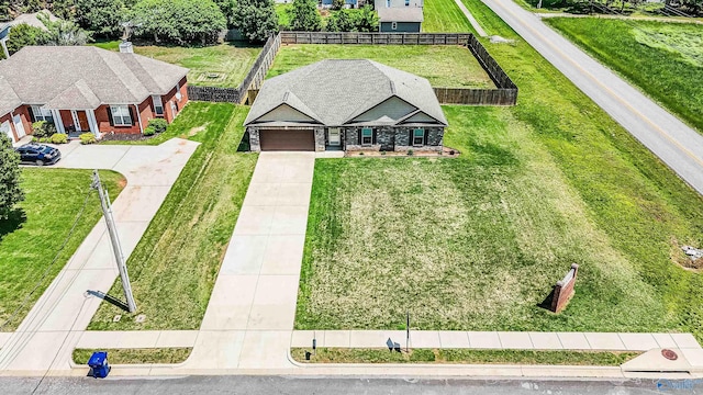 drone / aerial view