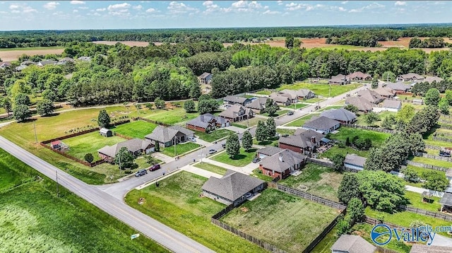 birds eye view of property featuring a residential view