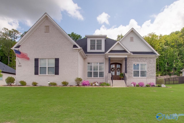 8076 Goose Ridge Dr, Owens Cross Roads, AL 35763 - craftsman inspired home featuring french doors and brick siding