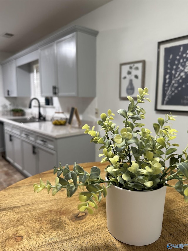 kitchen with sink