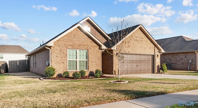 132 Fall Meadow Dr, Harvest, AL 35749 - view of front of house featuring brick siding, a garage, and driveway