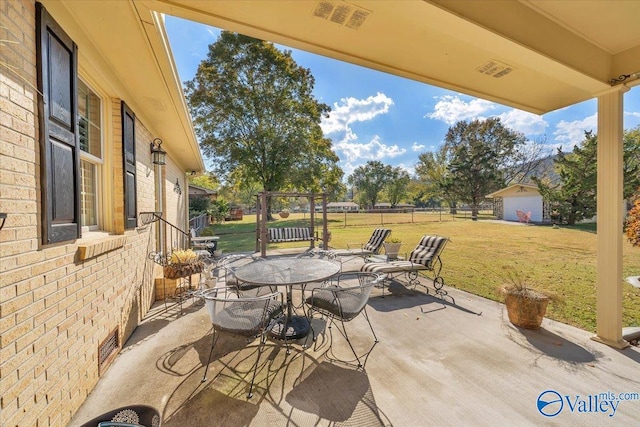 view of patio / terrace