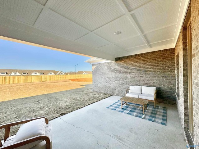 208 Fallow Cir, Madison, AL 35757 - view of patio / terrace with outdoor lounge area