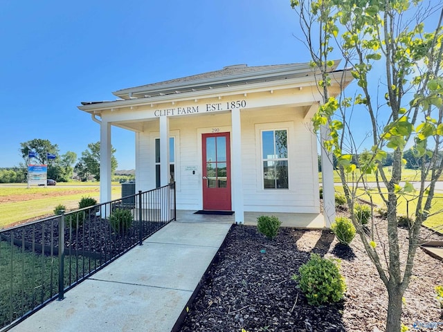 208 Fallow Cir, Madison, AL 35757 - property entrance featuring covered porch
