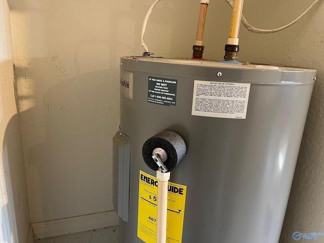 utilities with electric water heater