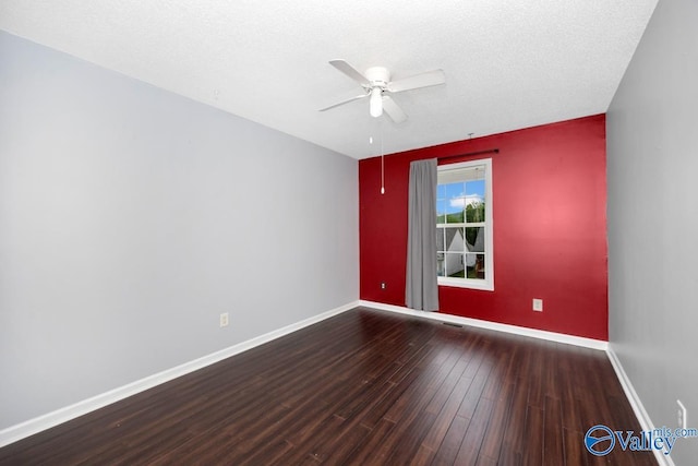 204 Hollington Dr, Huntsville, AL 35811 - empty room featuring wood finished floors and ceiling fan