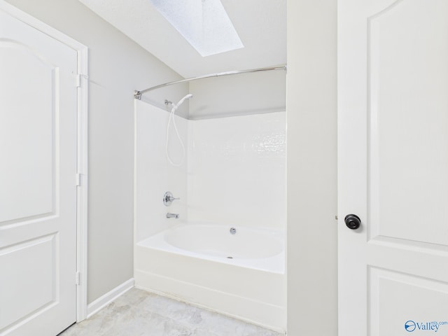 202 Declaration Cir, Madison, AL 35758 - full bath featuring a skylight and tub / shower combination