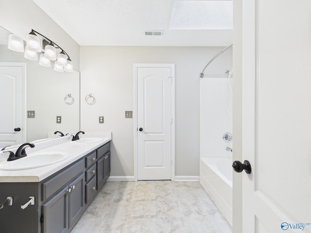 202 Declaration Cir, Madison, AL 35758 - bathroom featuring shower / washtub combination and double vanity
