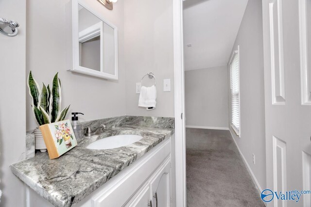 1503 Cedarwood Cir, Huntsville, AL 35803 - bathroom featuring vanity and baseboards