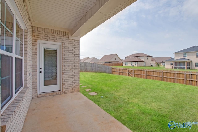 108 Ivy Vine Dr, Toney, AL 35773 - view of yard featuring a residential view and a patio area