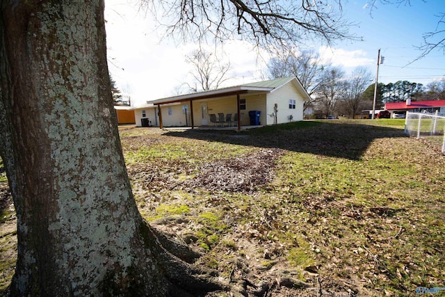 view of property exterior