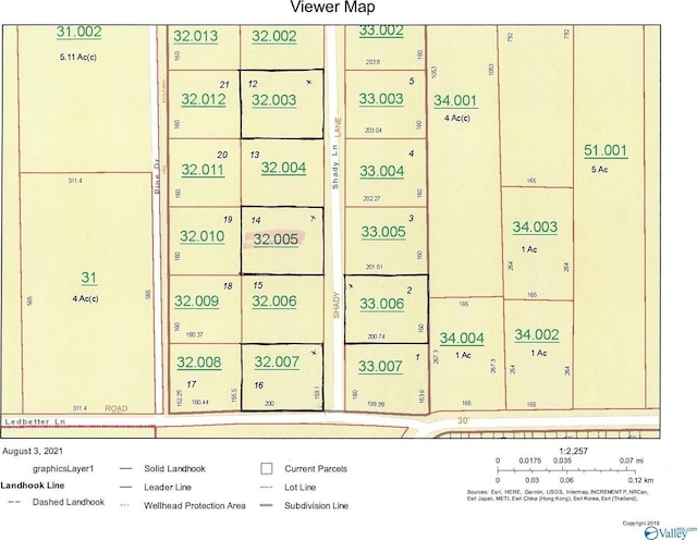 LOT14 Shady Ln, Geraldine AL, 35974 land for sale