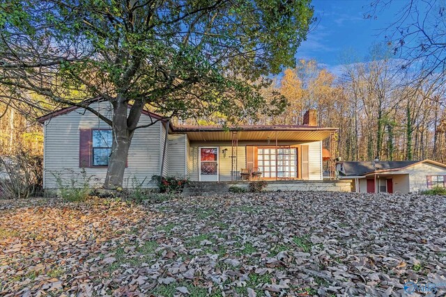 view of ranch-style home