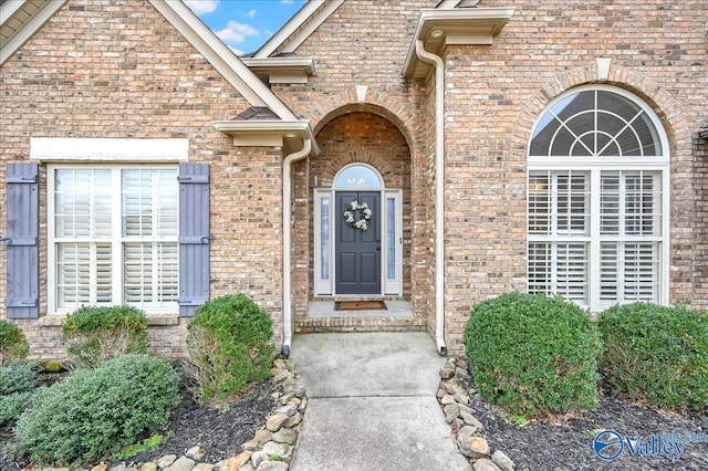 view of property entrance