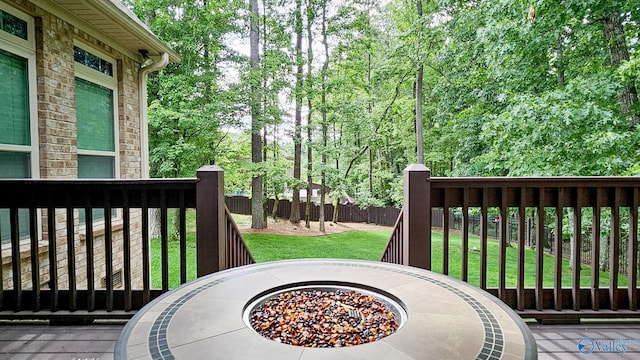 10 Verdant Cir SE, Huntsville, AL 35803 - view of deck