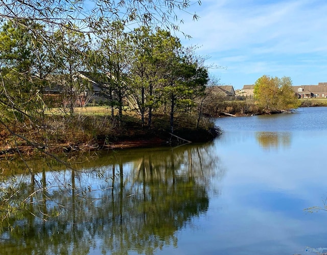 view of water feature