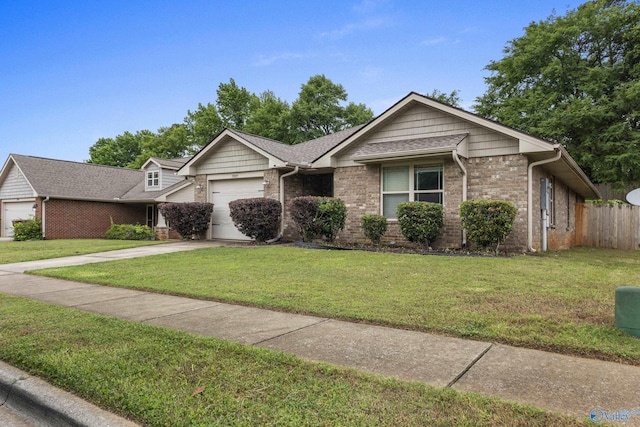 29929 Park Hill Dr, Madison, AL 35757 - ranch-style house featuring a garage, driveway, and brick siding