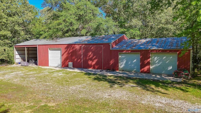 8601 County Road 214, Trinity, AL 35673 - view of detached garage
