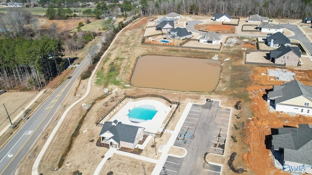 bird's eye view featuring a residential view