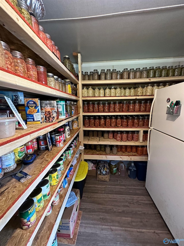 view of pantry