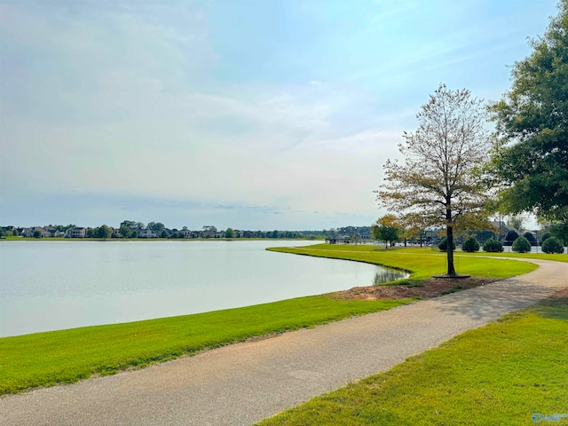 property view of water