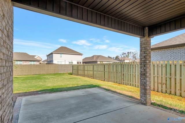 104 Pointe Haven Ct, Huntsville, AL 35824 - view of patio featuring a residential view