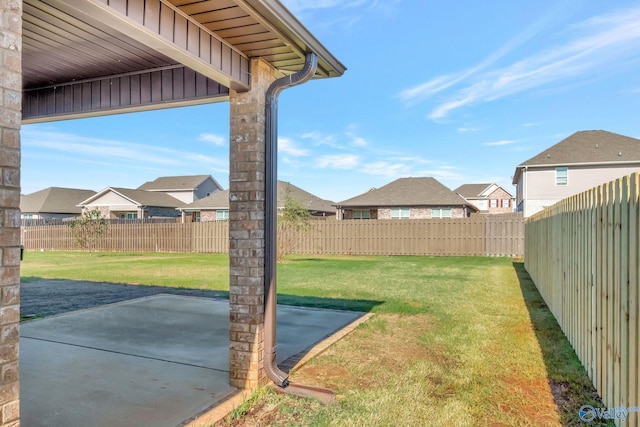 104 Pointe Haven Ct, Huntsville, AL 35824 - view of yard featuring a patio area and a residential view