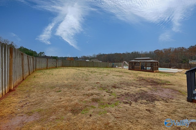 12956 Hickory Hills Rd, Athens, AL 35614 - view of yard with a wooden deck