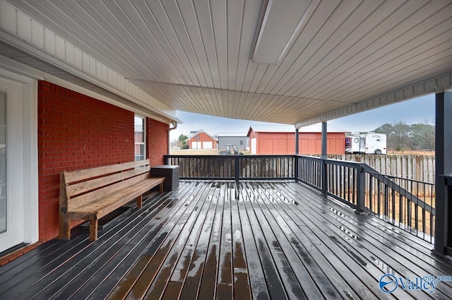 12956 Hickory Hills Rd, Athens, AL 35614 - view of wooden terrace