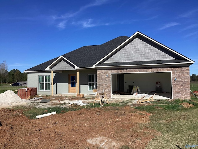 view of front of property featuring a patio