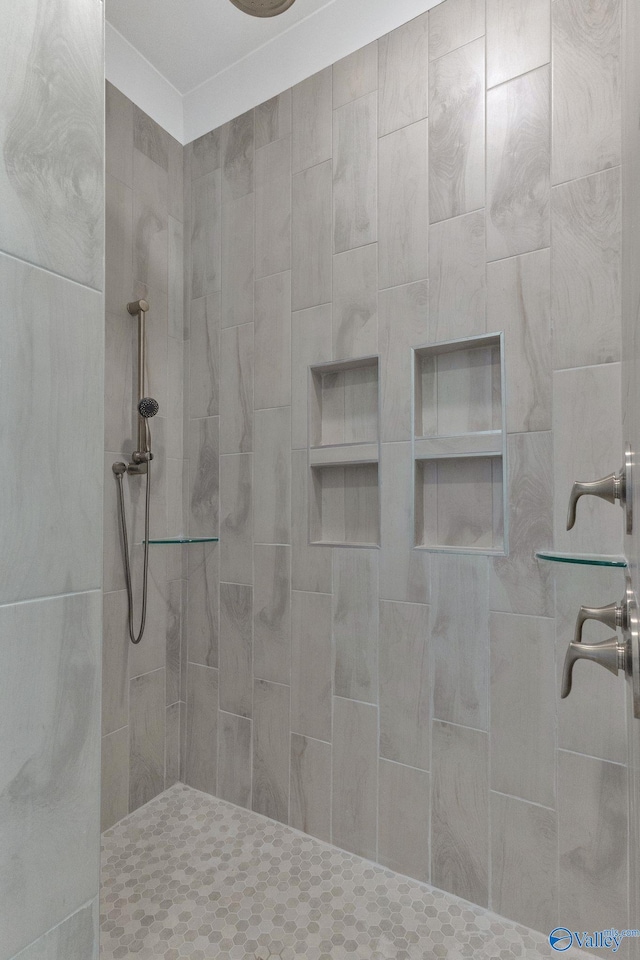241 Farmhouse Dr, Madison, AL 35757 - bathroom with a tile shower