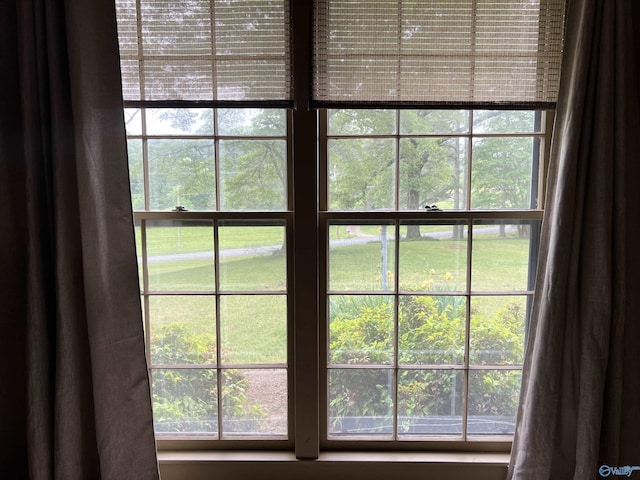 view of room details