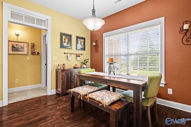 126 Mattie Ct, Madison, AL 35756 - dining room with dark wood-style flooring